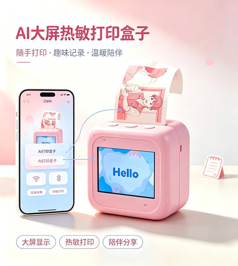 MASF AI Thermal Print Box
