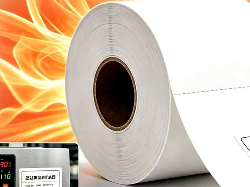 Rollo de papel sintético térmico resistente al calor, legible y sin fragilidad